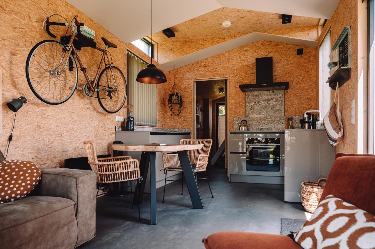 Bij De Genieterij Luxe Tiny Houses Koudum Exterior photo